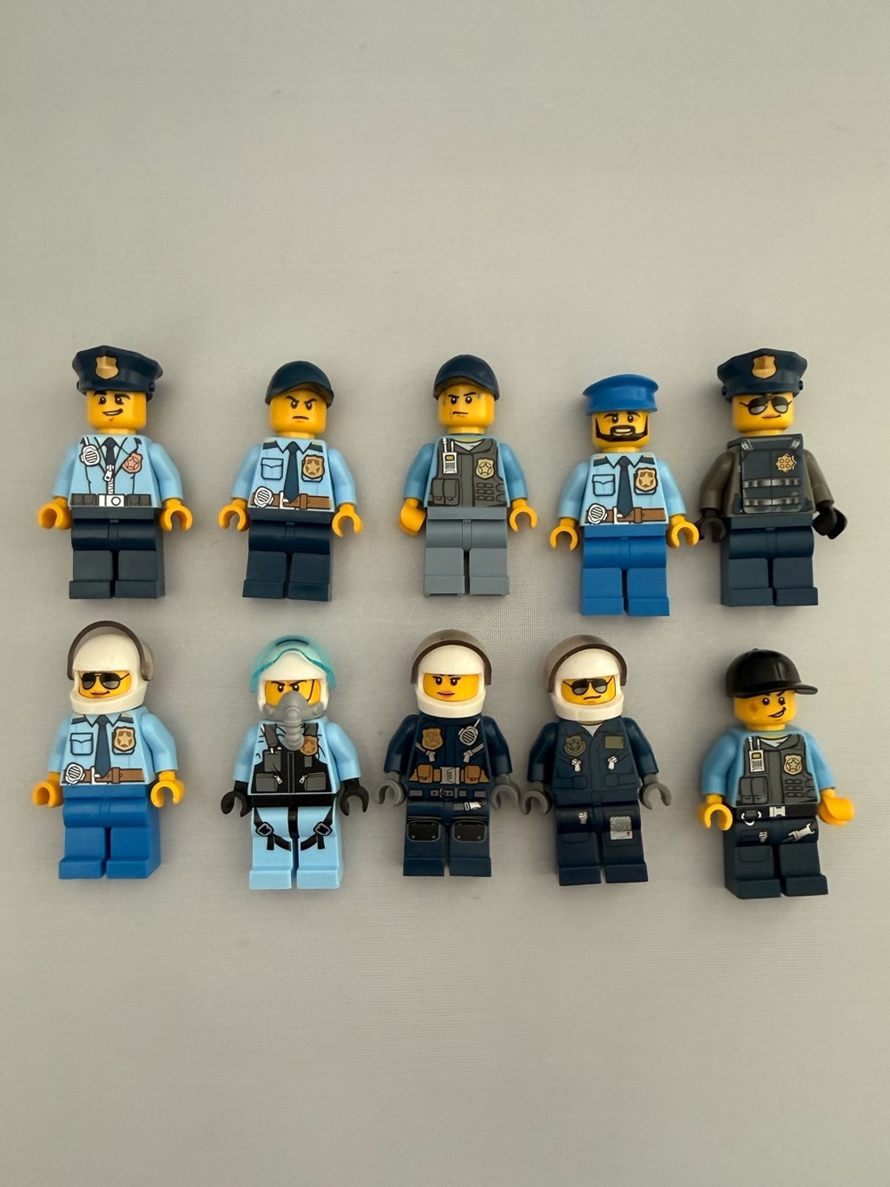 LEGO Police Minifigure Lot
